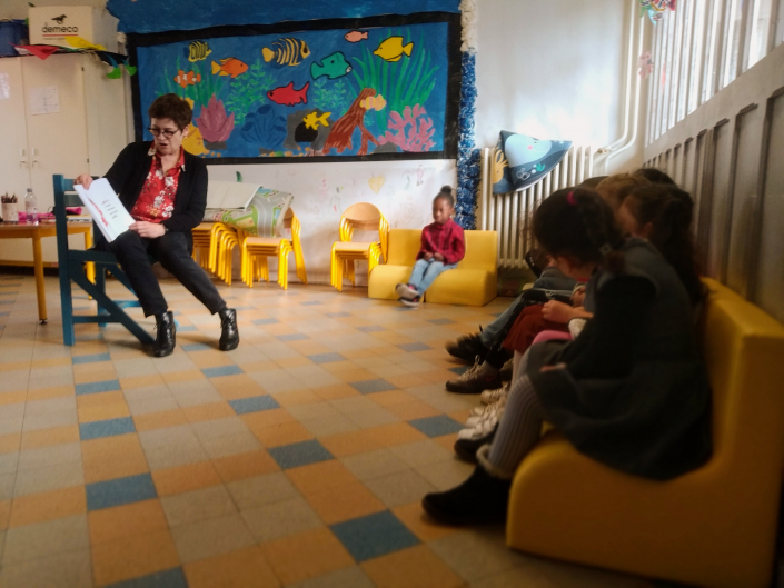 Lecture en école