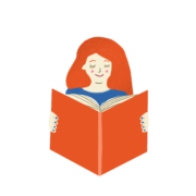 Personnage qui lit